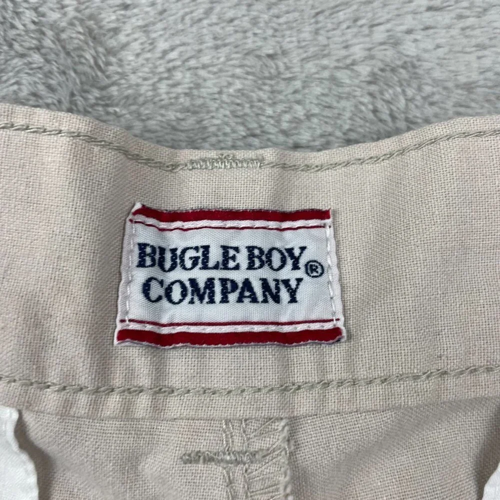 Bugle Boy Company Flat Front Shorts Men's Size 34